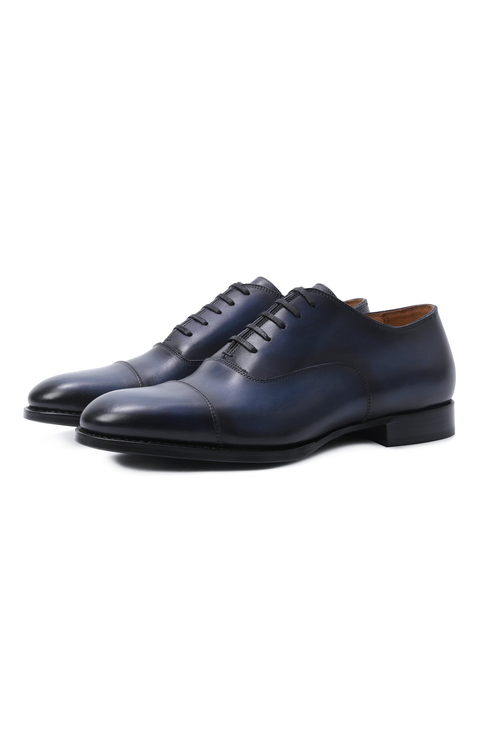 Кожаные оксфорды KITON, арт. USSA400N01386, фото 1