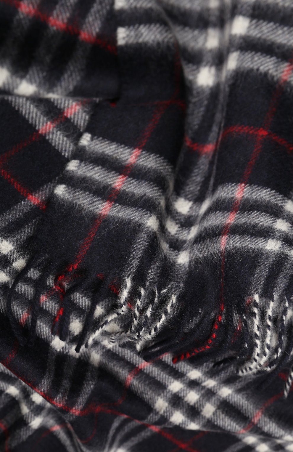 Кашемировый шарф bandana в клетку BURBERRY, арт. 4080064, фото 2