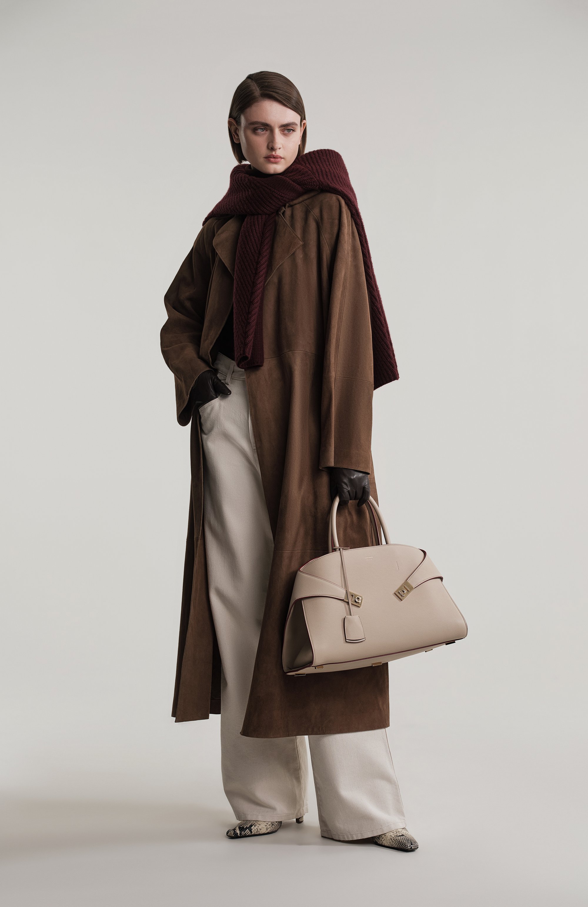 Шерстяная водолазка JIL SANDER темно-коричневого цвета по цене 72950 руб., арт. J04GP0002/J14532, фото 7 Шерстяная водолазка JIL SANDER, арт. J04GP0002/J14532, фото 7