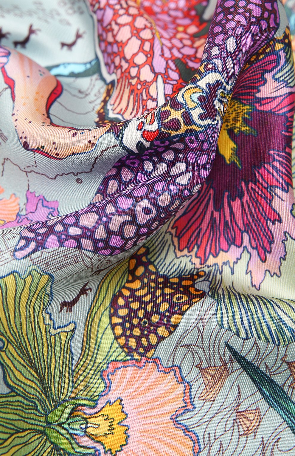 Шелковый платок orchid’s trip to moscow RADICAL CHIC, арт. 250975.07.02, фото 4