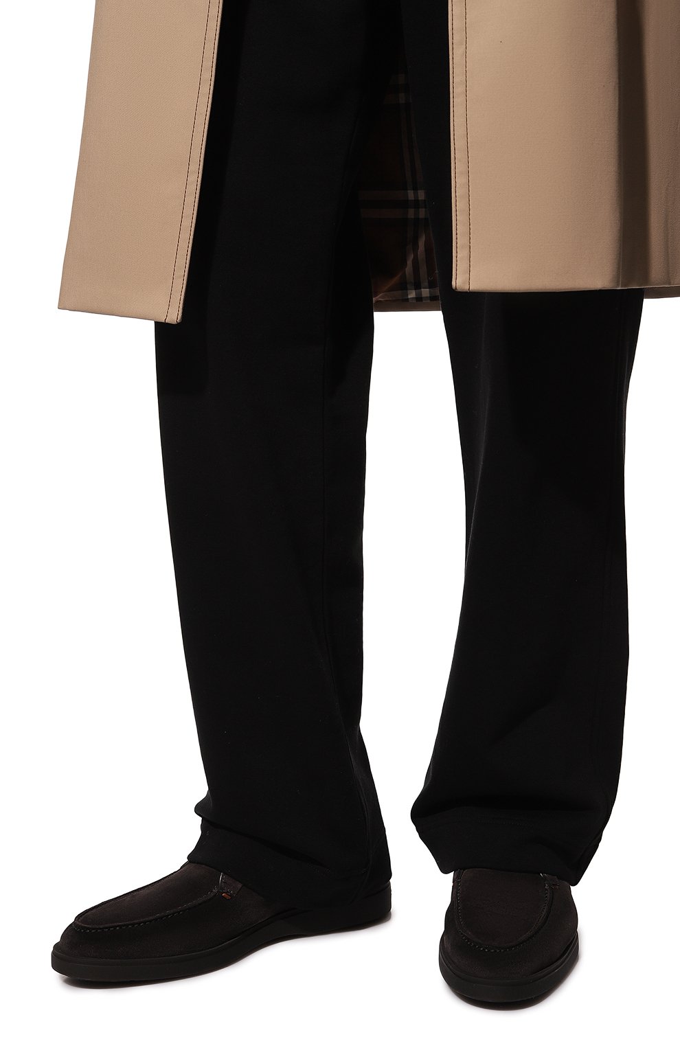 Замшевые ботинки detroit SANTONI, арт. MGDG17823SM0AGEXG76, фото 3