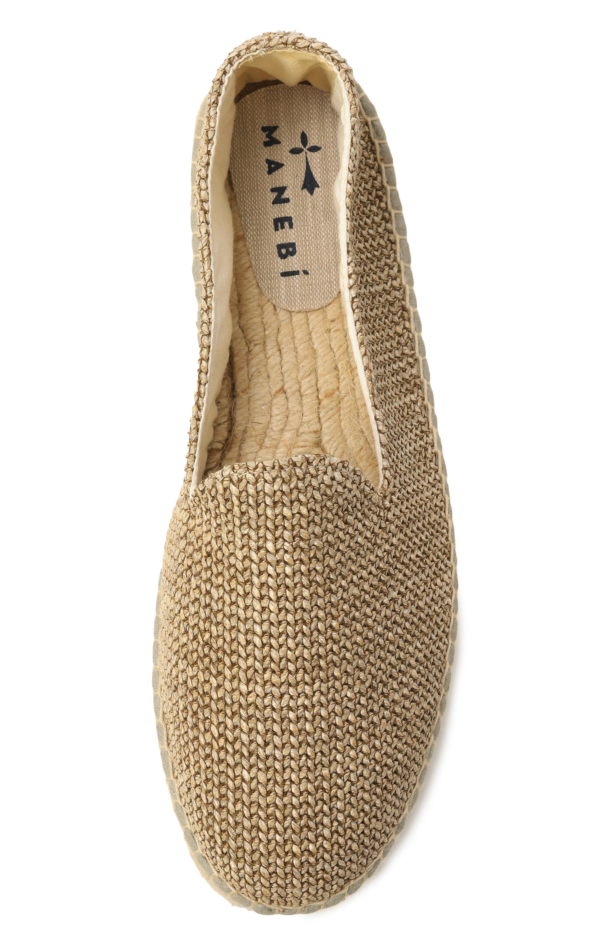 Эспадрильи yucatán из рафии MANEBI темно-бежевого цвета по цене 17150 руб., арт. Z 0.6 C0, фото 6 Эспадрильи yucatán из рафии MANEBI, арт. Z 0.6 C0, фото 6