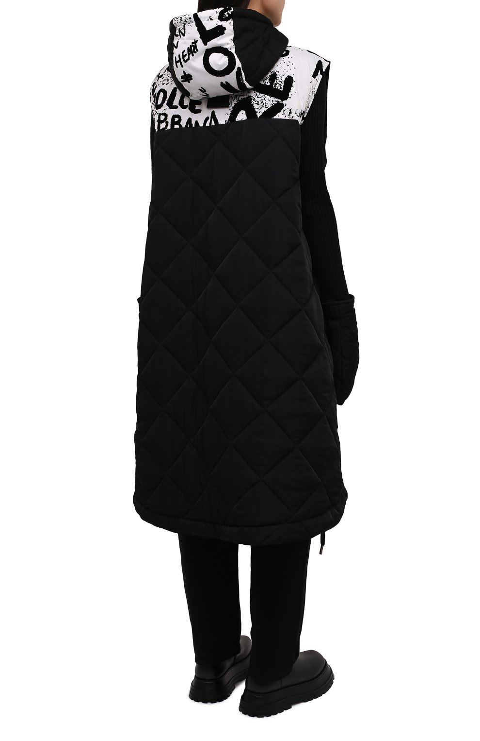 Утепленный жилет с варежками DOLCE & GABBANA, арт. F9J50T/FUMJP, фото 4