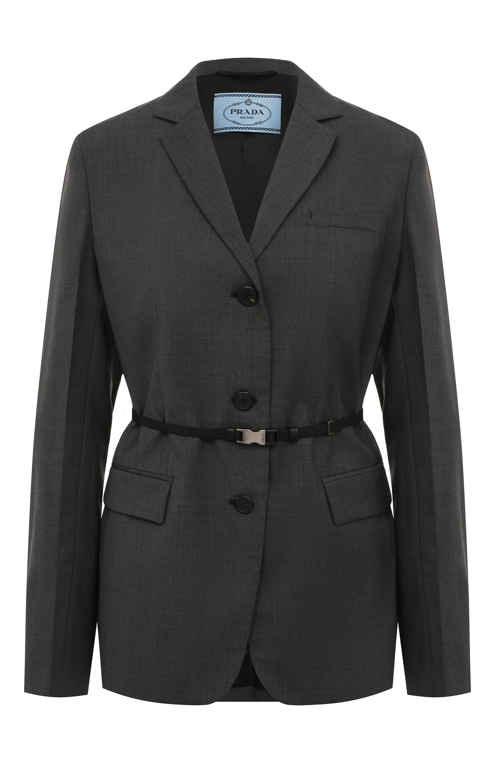 Шерстяной жакет PRADA, арт. P575LH-1XMY-F0480-211, фото 1