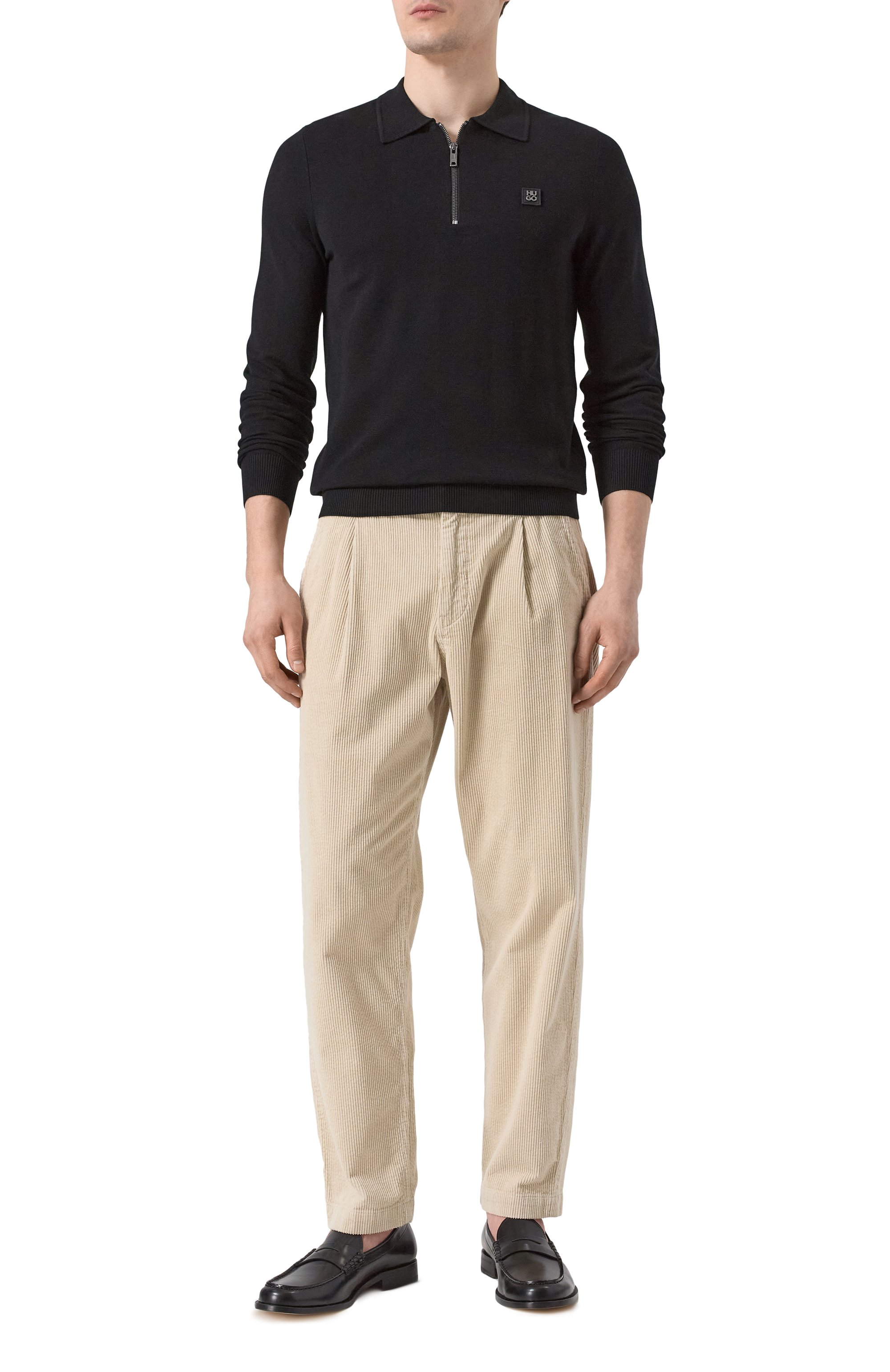 Кожаные пенни-лоферы limber BOSS, арт. 50536162, фото 2