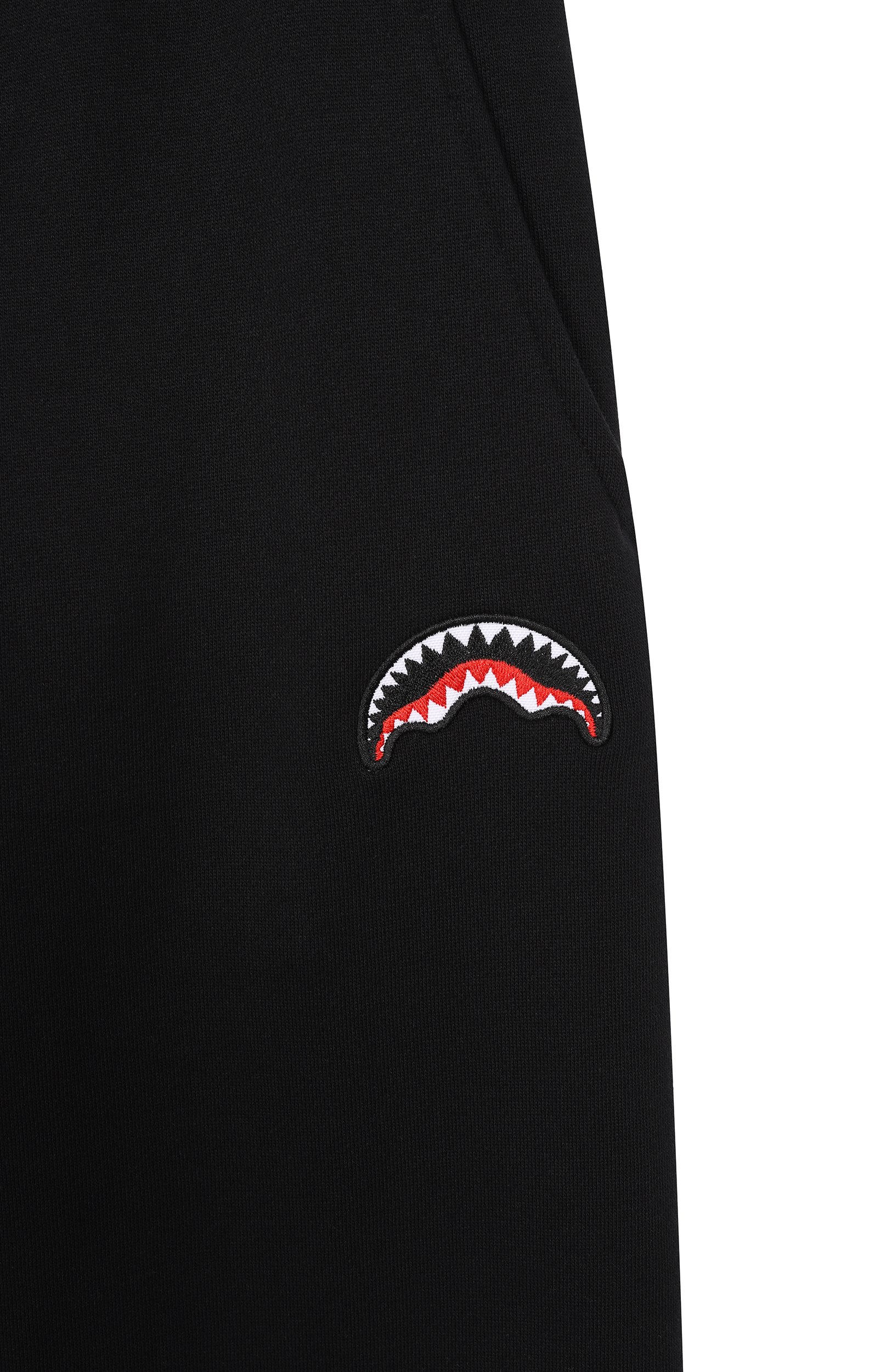 Хлопковые джоггеры SPRAYGROUND, арт. SPY1568GBLK/SHARK BAGGY PANTS BLACK, фото 3