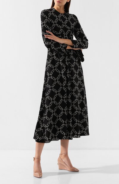 Кожаные туфли ringstud VALENTINO, арт. SW0S0S68/FPJ, фото 2