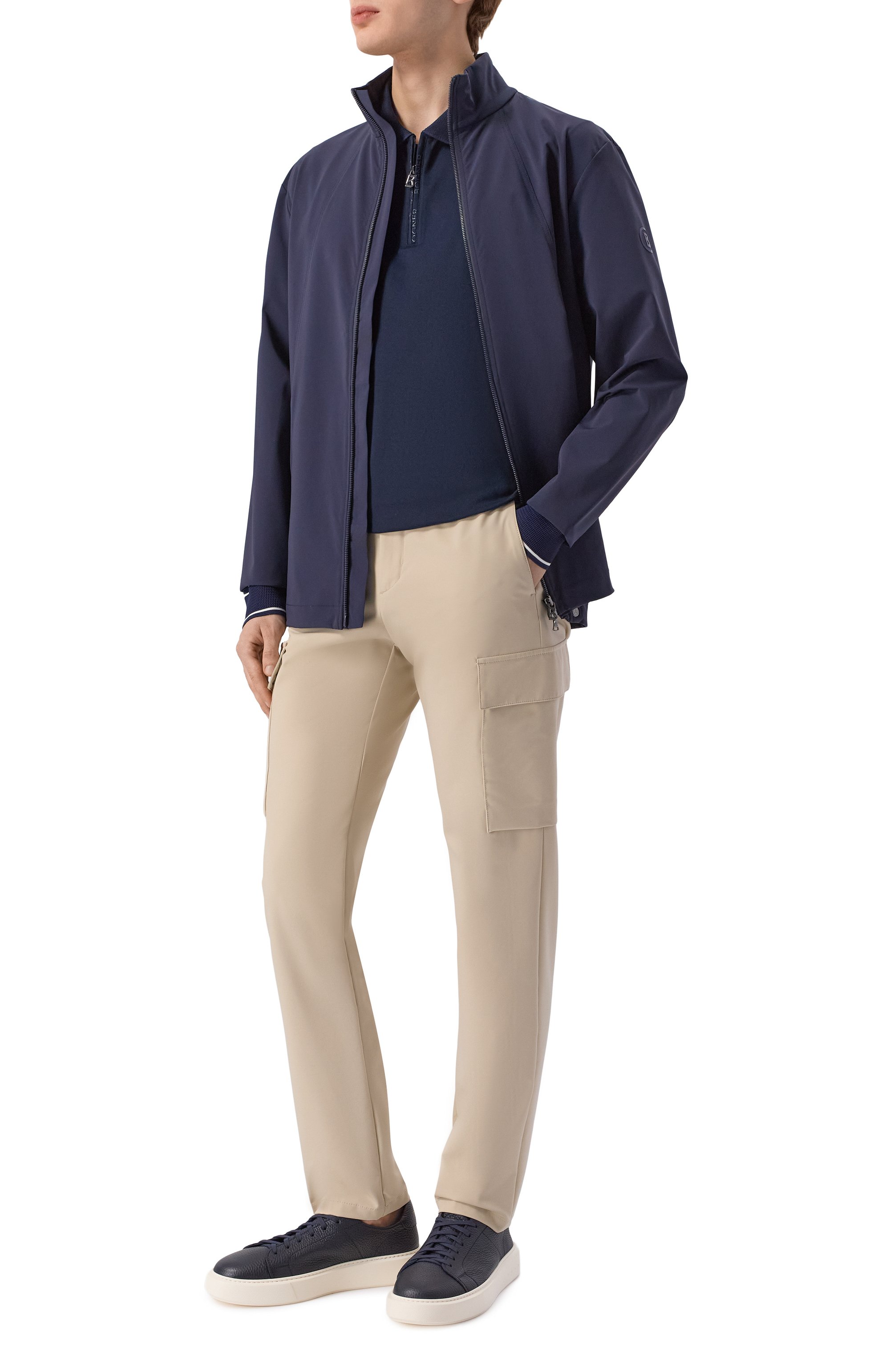 Поло BOGNER темно-синего цвета по цене 18100 руб., арт. 58602727, фото 2 Поло BOGNER, арт. 58602727, фото 2