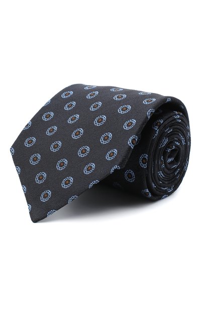 Мужской шелковый галстук KITON, арт. UCRVKLC05G39