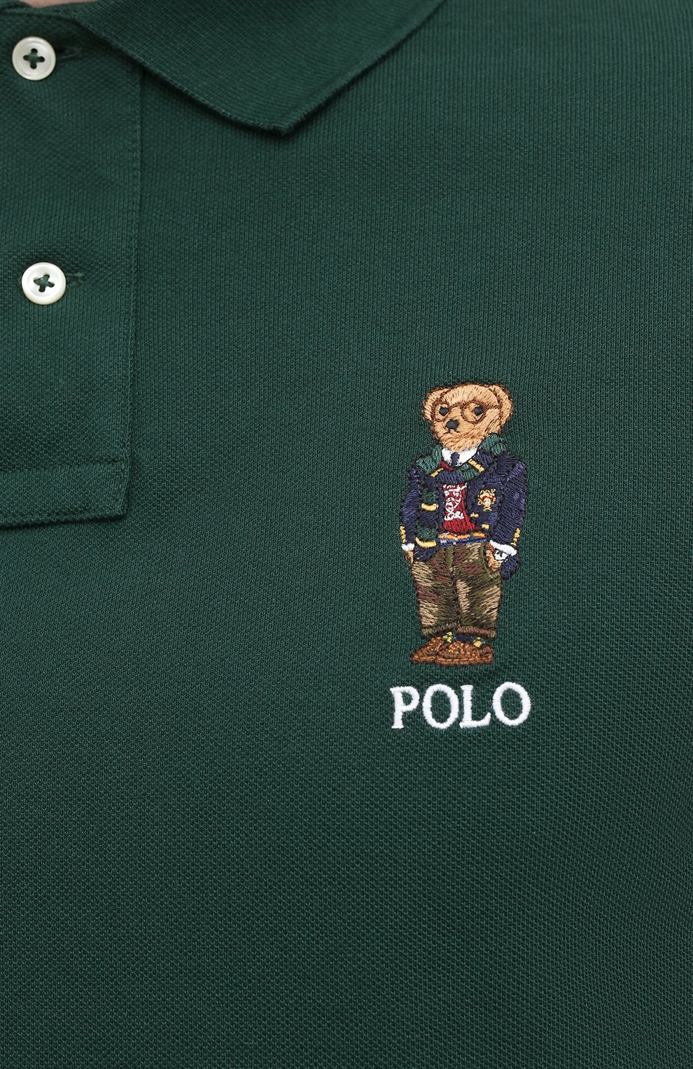 Хлопковое поло POLO RALPH LAUREN, арт. 710815187, фото 5