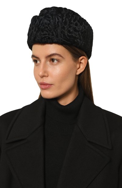 Пилотка лувия из каракульчи FURLAND, арт. 0240803810118200000, фото 2