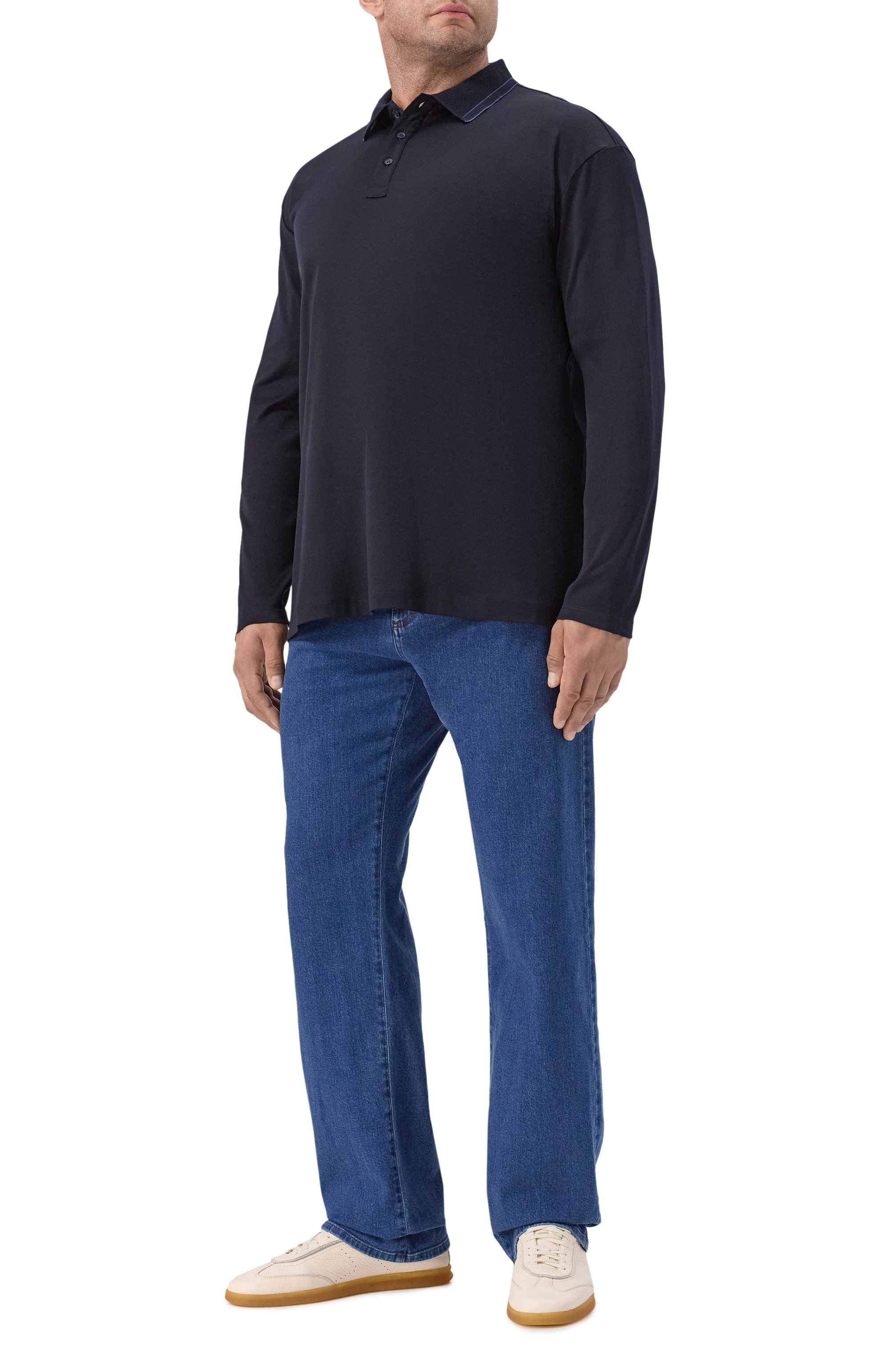 Хлопковое поло PAUL&SHARK, арт. 15311748, фото 2