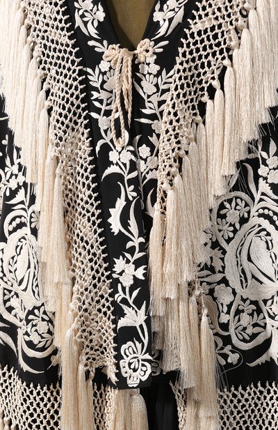 Шелковая накидка DRIES VAN NOTEN, арт. 201-11307-9303, фото 5