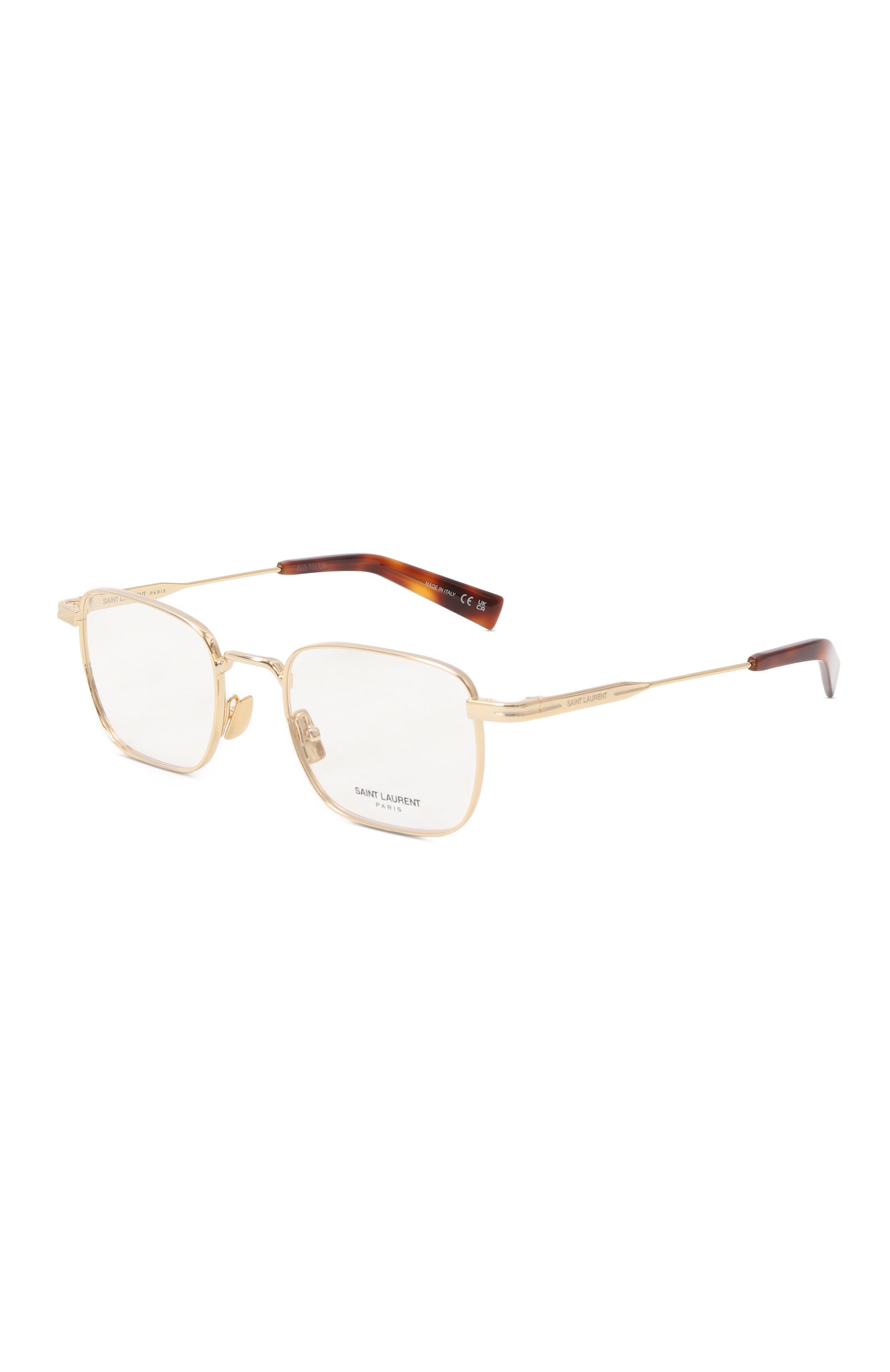 Оправа SAINT LAURENT золотого цвета по цене 40900 руб., арт. SL 729 006, фото 1 Оправа SAINT LAURENT, арт. SL 729 006, фото 1