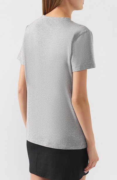 Хлопковая футболка ISABEL MARANT, арт. TS0619-19E038I/ZA0F, фото 4