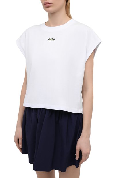Хлопковая футболка MSGM, арт. 3045MDM02 217298, фото 3