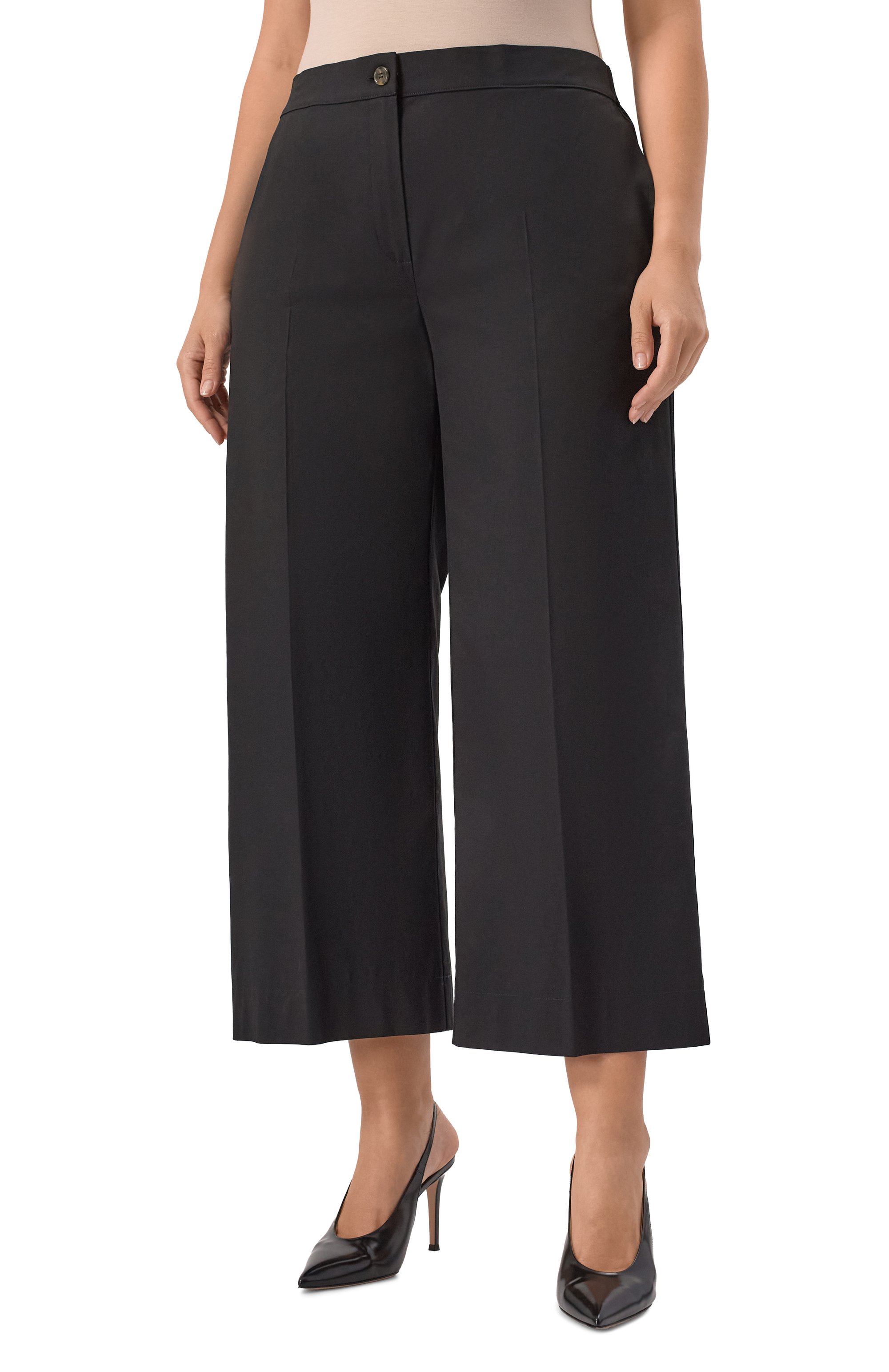 Хлопковые брюки PERSONA BY MARINA RINALDI, арт. PIETRE, фото 3