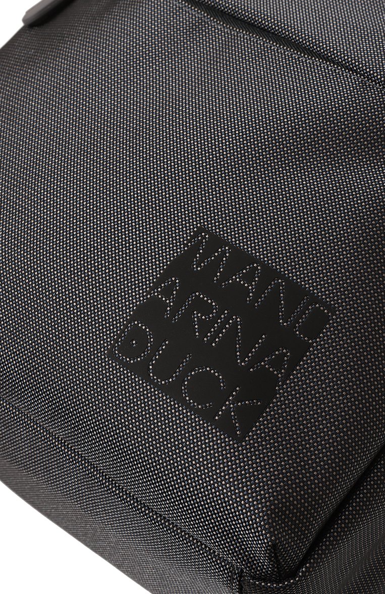 Мужской рюкзак district MANDARINA DUCK серого цвета, арт. KPT01-465 | Фото 3 (Материал: Текстиль; Размер: large; Сумки-технические: Рюкзаки - большие; Стили: Кэжуэл)