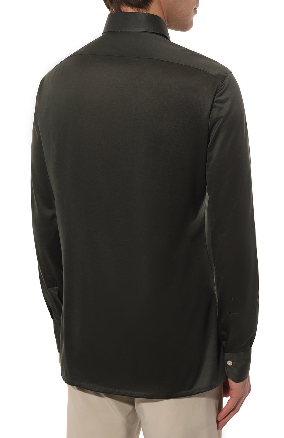 Хлопковая рубашка KITON, арт. UMCNERH0841313, фото 4