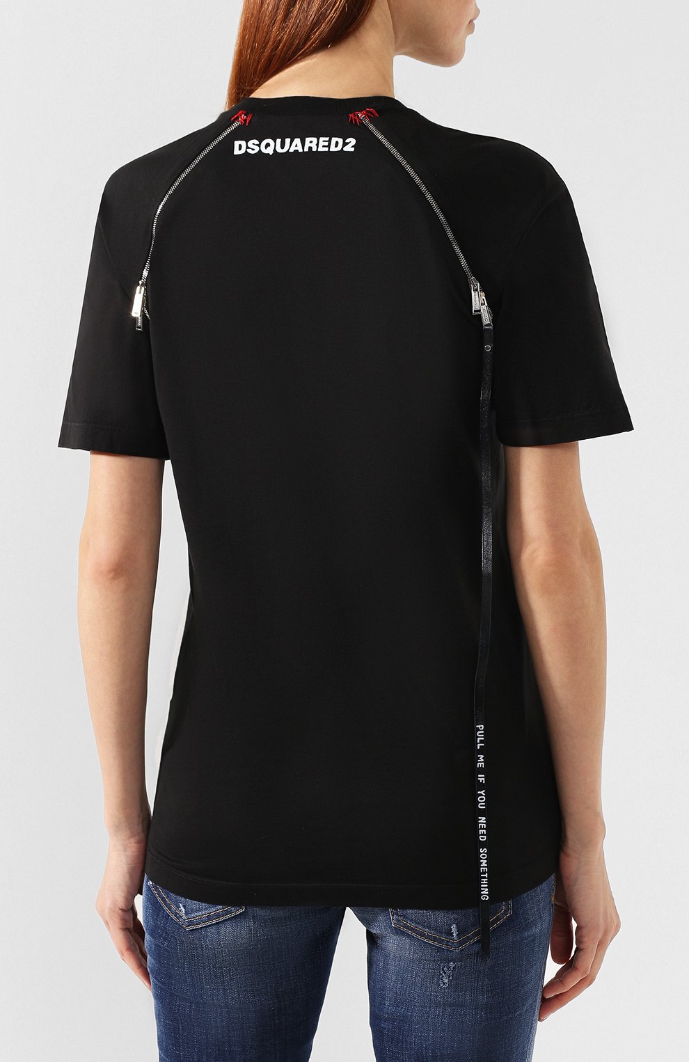 Хлопковая футболка DSQUARED2, арт. S75GC0959/S22427, фото 4