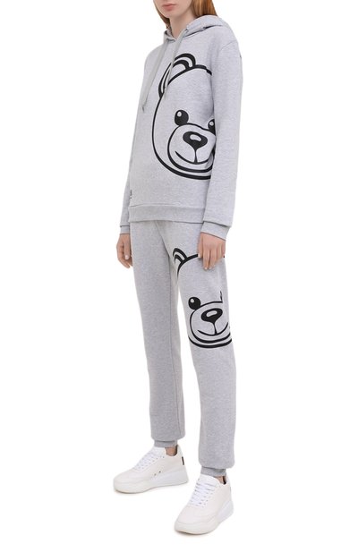 Хлопковые джоггеры MOSCHINO, арт. A4334/9011, фото 2