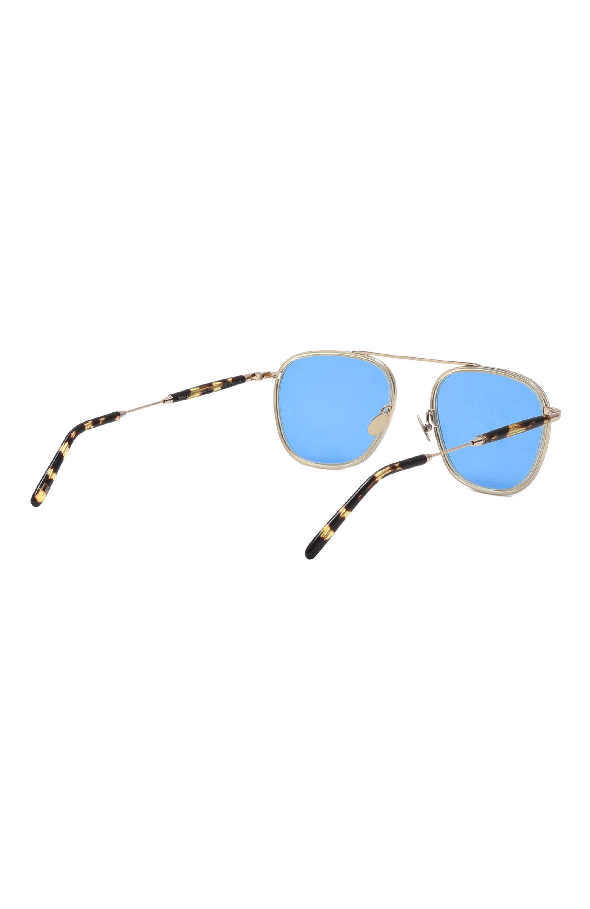 Солнцезащитные очки MOSCOT, арт. FANAGLE SUN CITR0N/T0RT0ISE/G0LD/CELEBRITY BLUE, фото 5