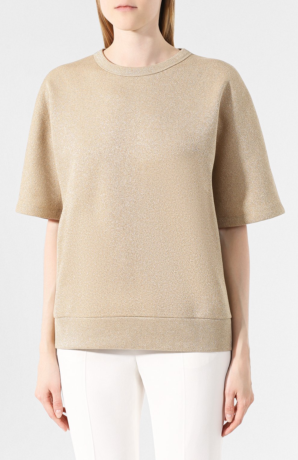 Топ DRIES VAN NOTEN золотого цвета по цене 19950 руб., арт. 192-11124-8622, фото 3 Топ DRIES VAN NOTEN, арт. 192-11124-8622, фото 3