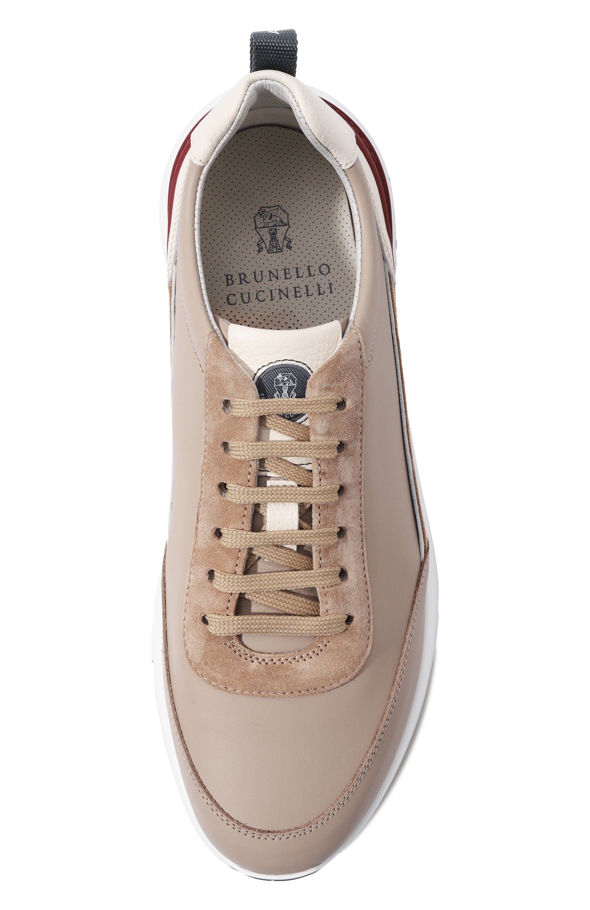 Кожаные кроссовки BRUNELLO CUCINELLI, арт. MZUGSB2319, фото 6