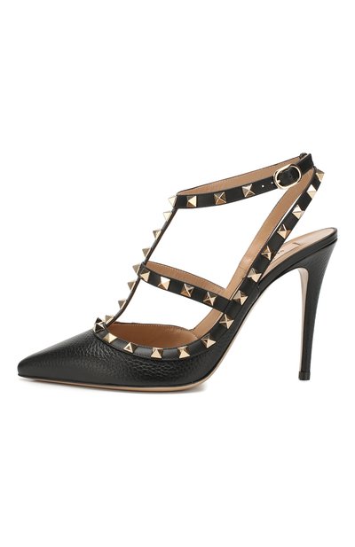 Кожаные туфли rockstud VALENTINO, арт. TW2S0393/VCE, фото 3