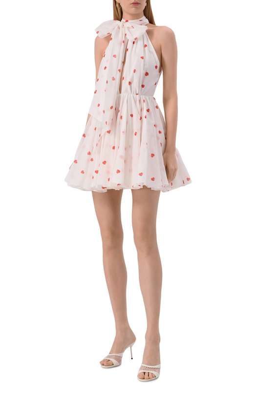 Платье из хлопка и шелка YVON 0 160012 Белый  0 160012 Фото 2