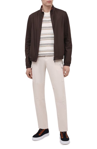 Текстильные кеды GIORGIO ARMANI, арт. X2X148/XM901, фото 2