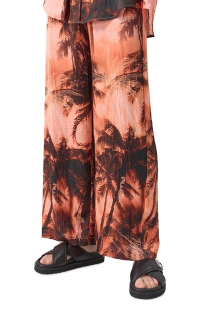 Кожаные шлепанцы sr twenty buckle SERGIO ROSSI, арт. B10390/MNAN07, фото 3