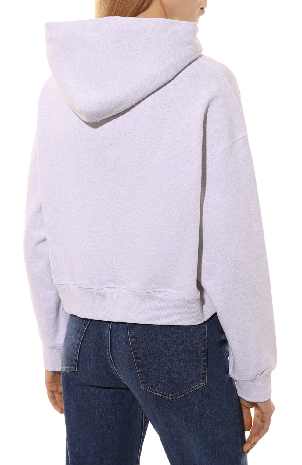 Хлопковое худи AECA WHITE, арт. AWCFFWBCTSPSO001A5, фото 4