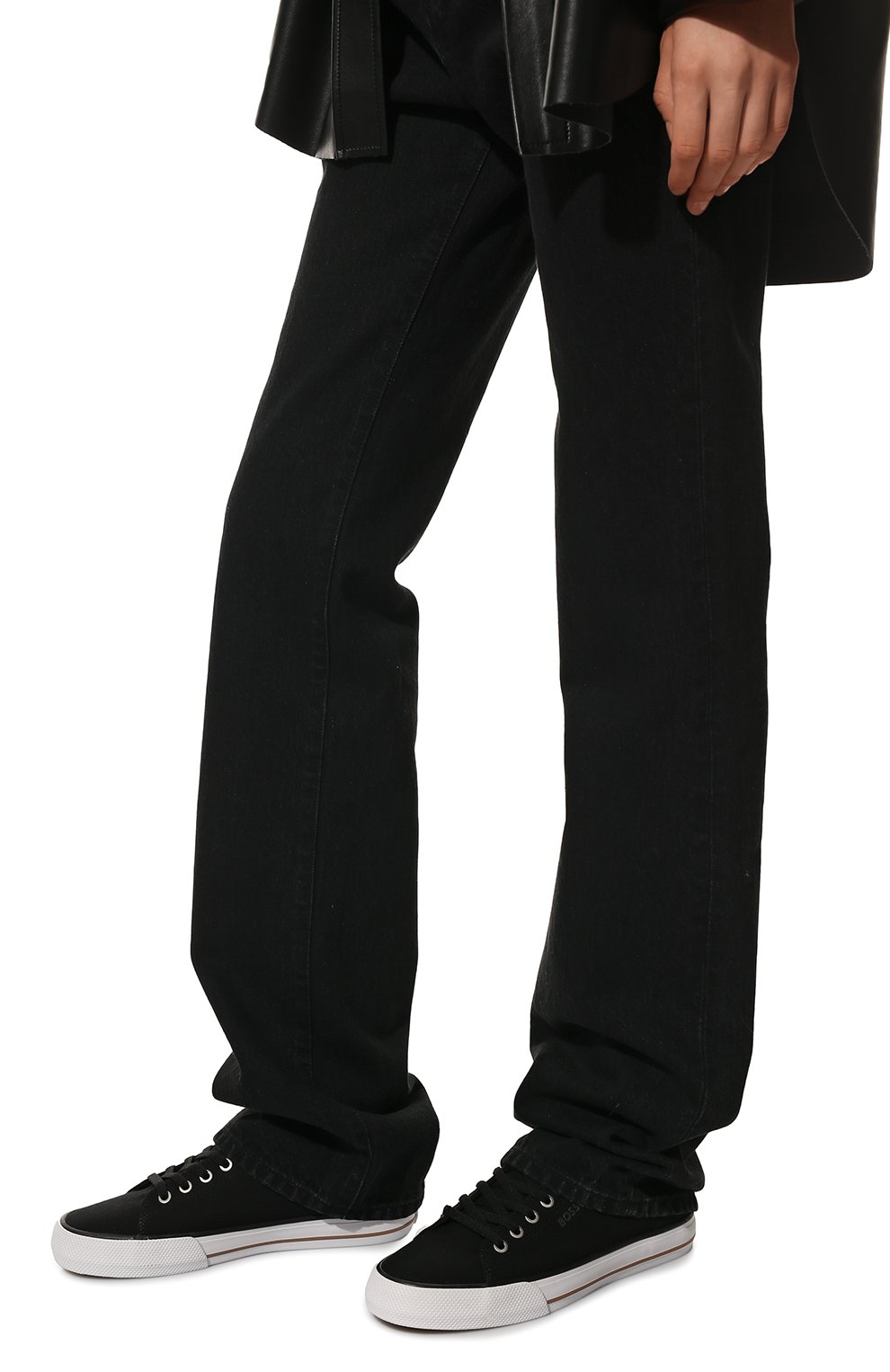 Текстильные кеды BOSS, арт. 50471362, фото 3