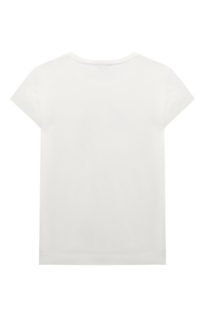 Хлопковая футболка MONNALISA, арт. 110600, фото 2