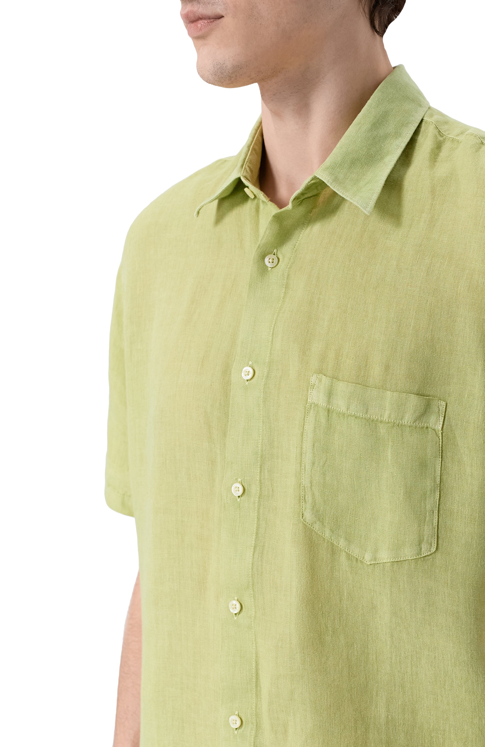 Льняная рубашка 120% LINO, арт. 33ALIM1368/0115/S00, фото 5