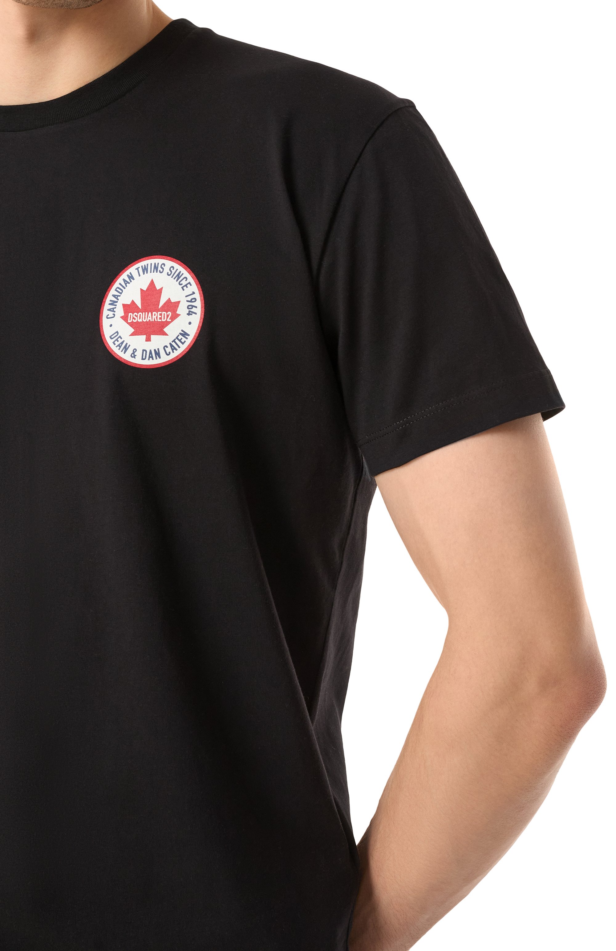 Хлопковая футболка DSQUARED2, арт. S74GD1396/D20020, фото 5