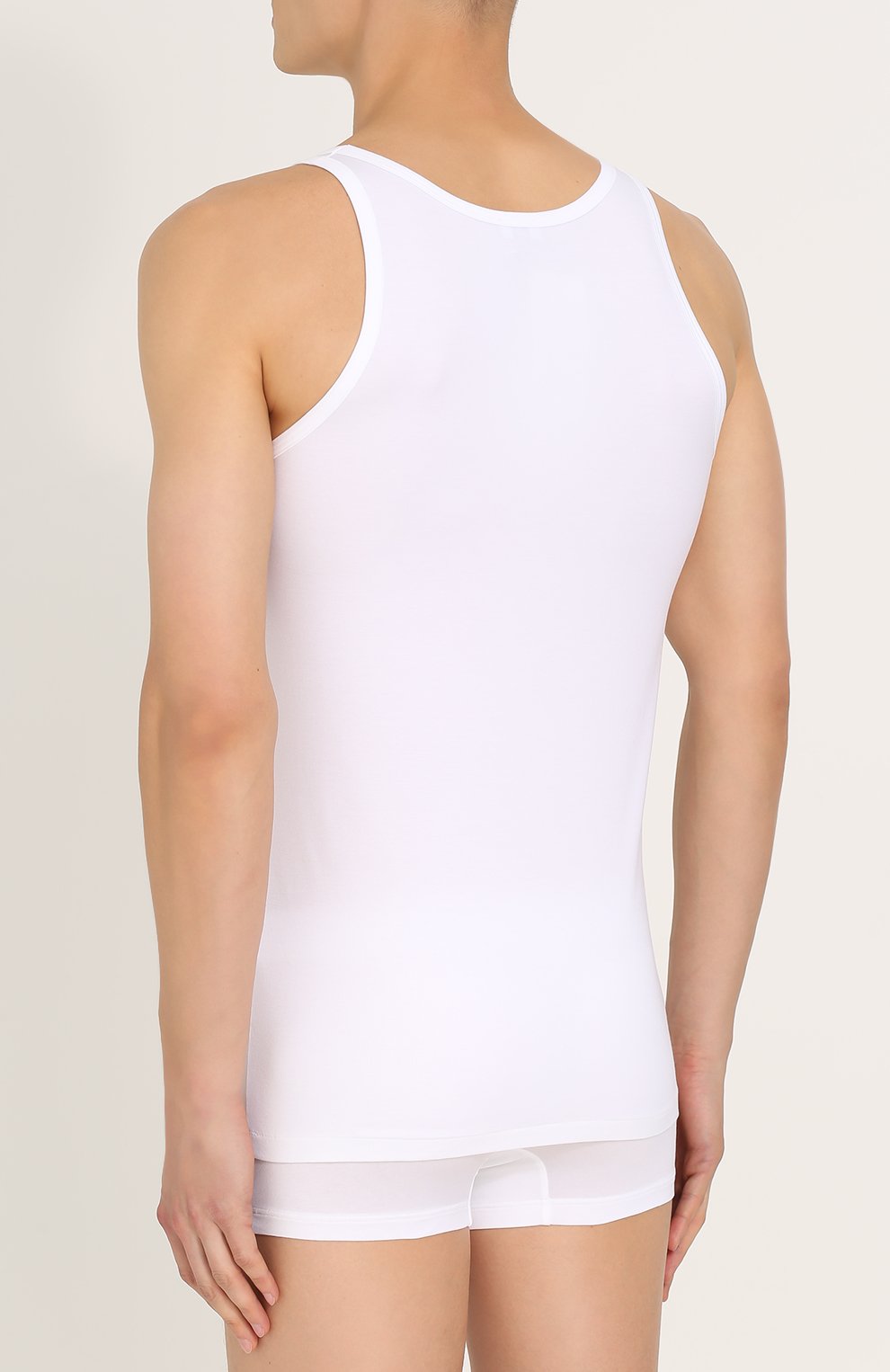 Хлопковая майка с круглым вырезом ZIMMERLI, арт. 186-1420, фото 4