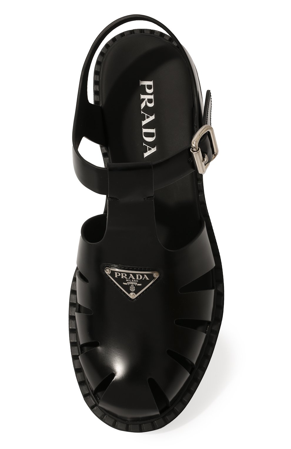 Кожаные сандалии PRADA, арт. 2X3084-055-F0002, фото 6