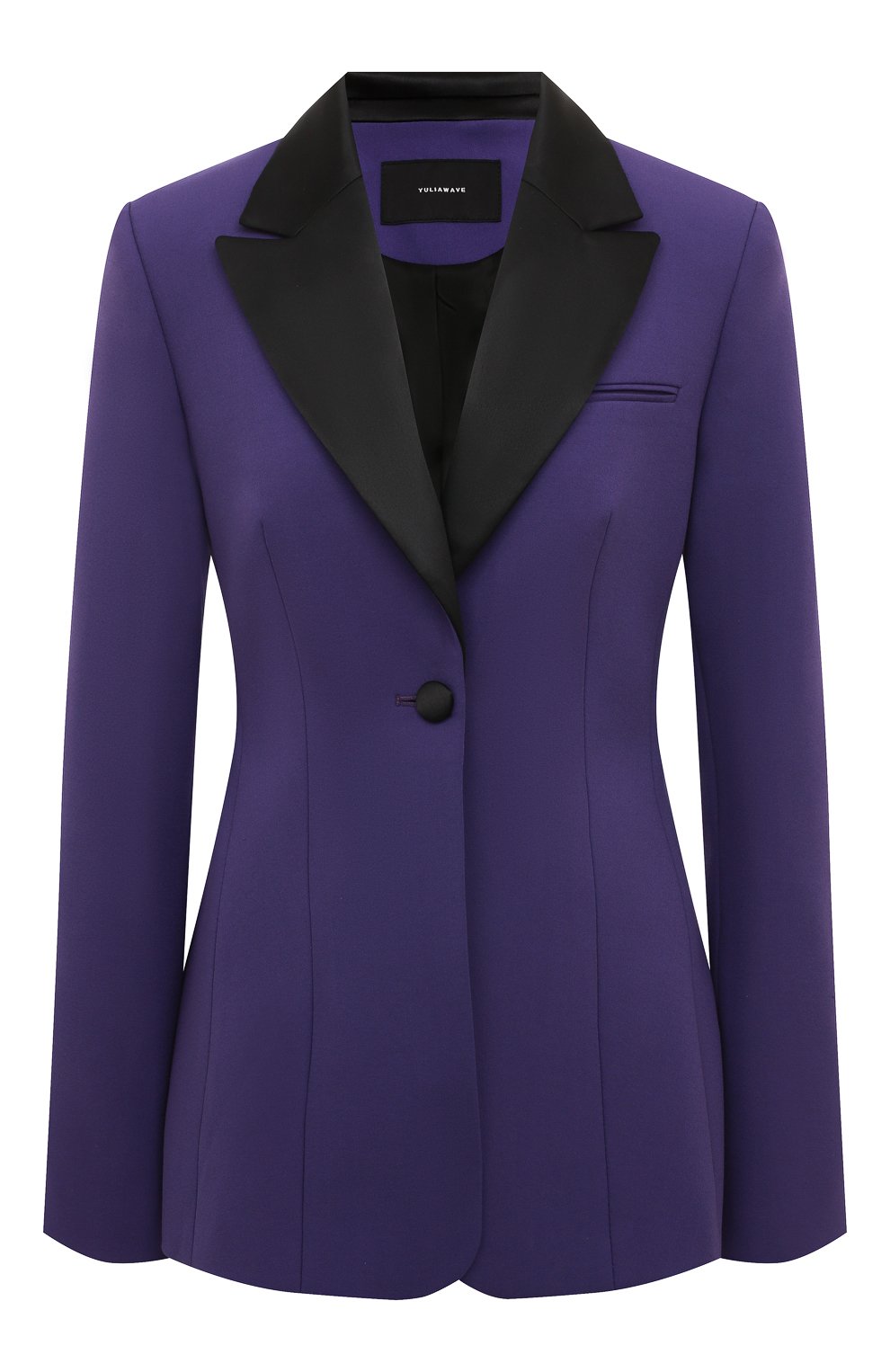 Жакет YULIAWAVE фиолетового цвета по цене 45000 руб., арт. 1A2TX00101277PURP, фото 1 Жакет YULIAWAVE, арт. 1A2TX00101277PURP, фото 1