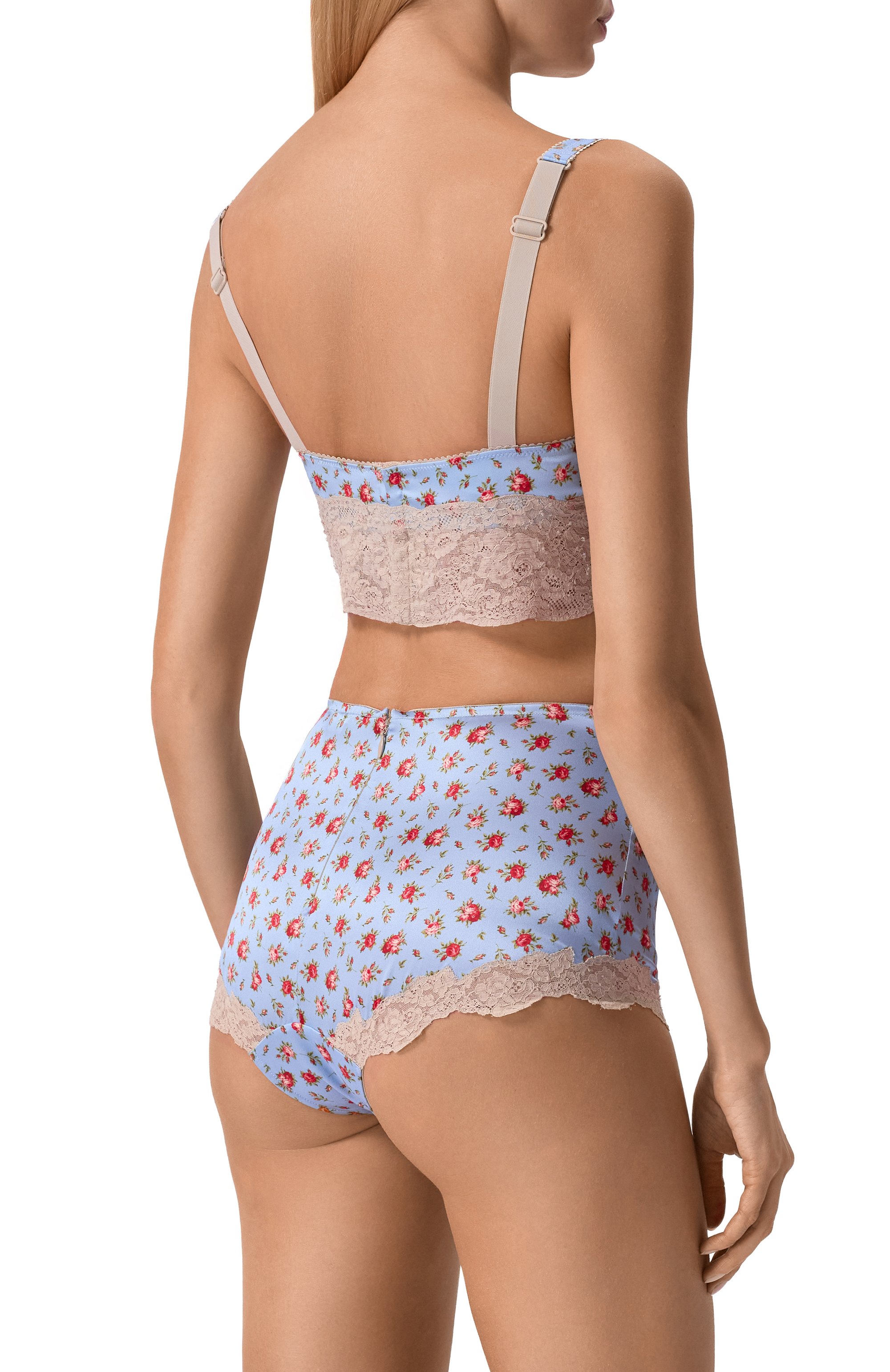 Бюстье из шелка и хлопка DOLCE & GABBANA, арт. 01C93T/0N0E3, фото 3