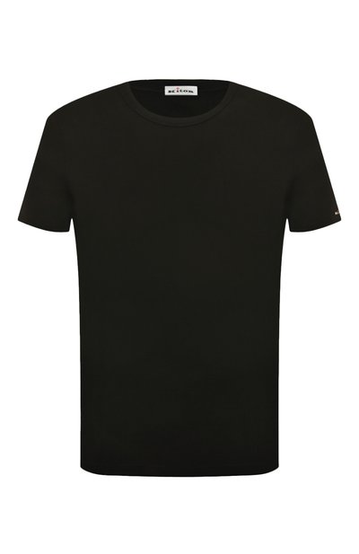 Мужская хлопковая футболка KITON, арт. UNWM008K0747D