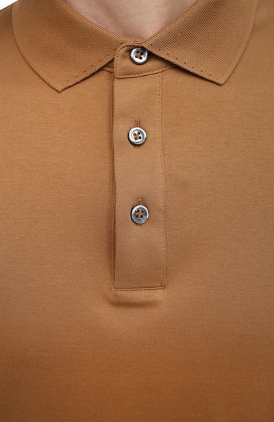 Хлопковое поло BOSS, арт. 50398204, фото 5