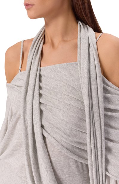 Платье DANIIL ANTSIFEROV серого цвета по цене 65000 руб., арт. DA_3165G, фото 4 Платье DANIIL ANTSIFEROV, арт. DA_3165G, фото 4