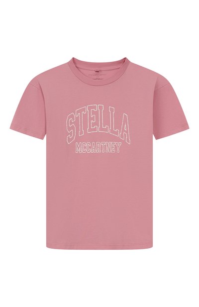 Хлопковая футболка STELLA MCCARTNEY, арт. TX8C31