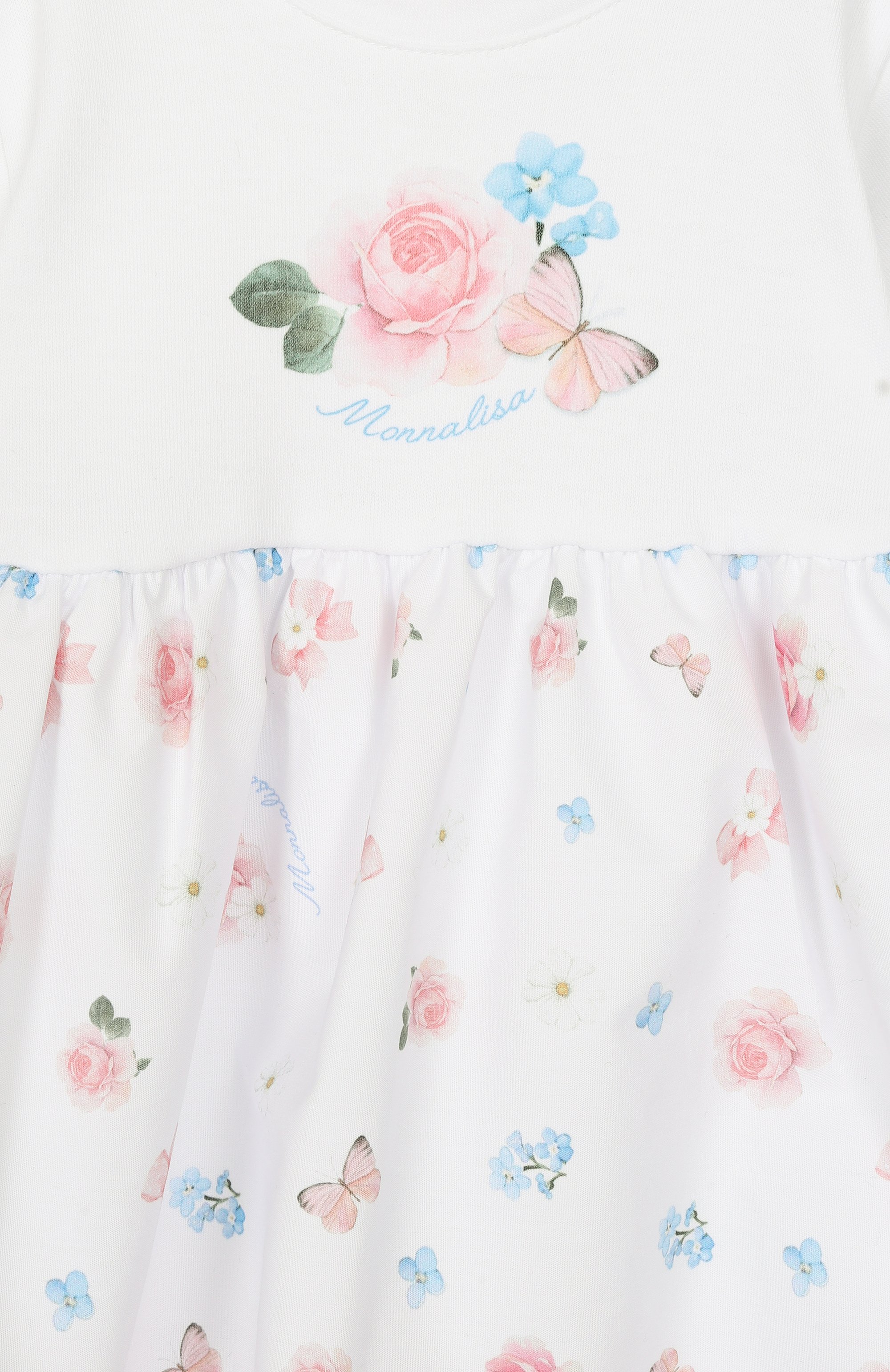 Хлопковое боди MONNALISA, арт. 35G210, фото 3
