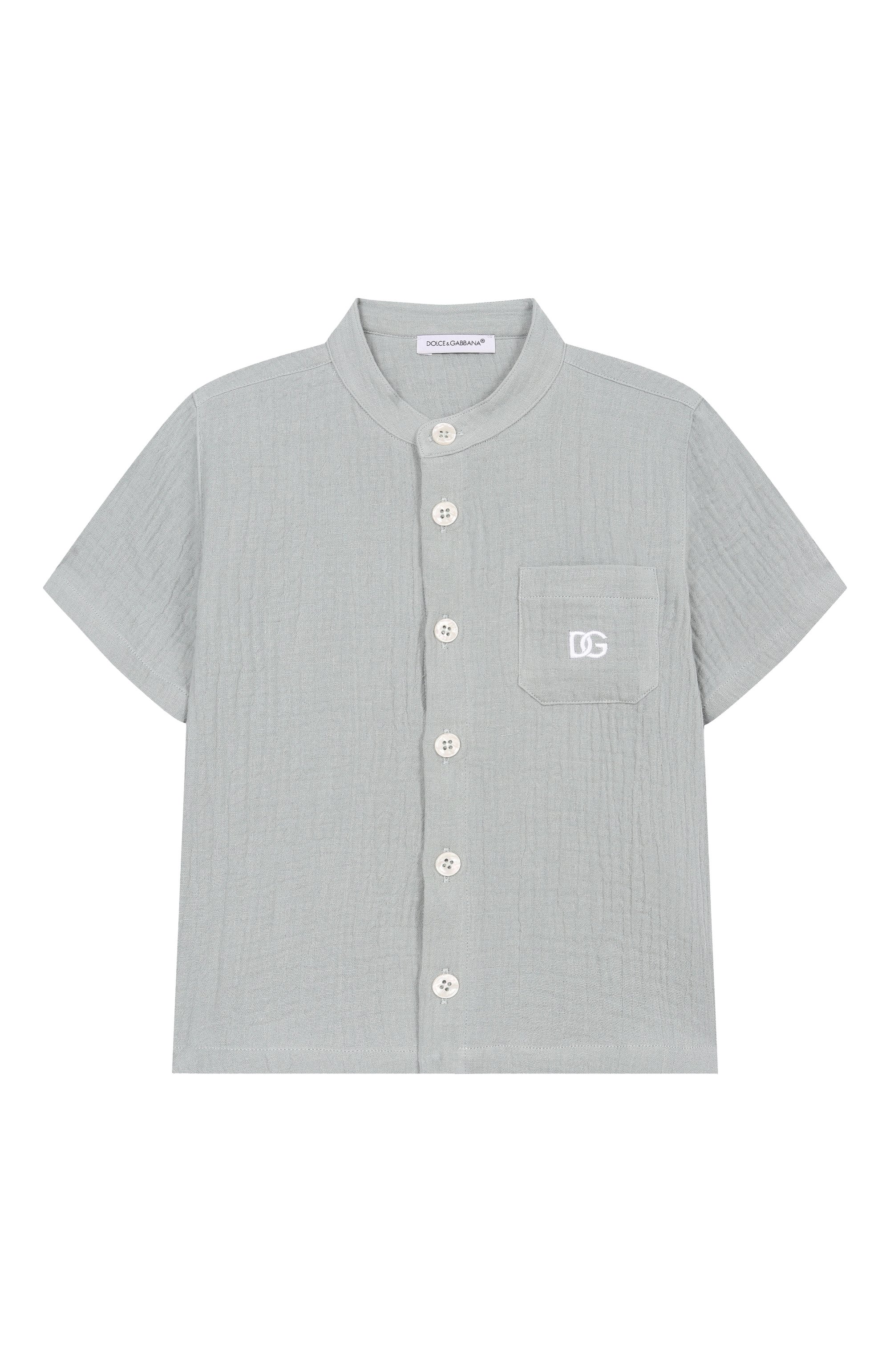 Хлопковая рубашка DOLCE & GABBANA, арт. L14S80/FU5YU, фото 1