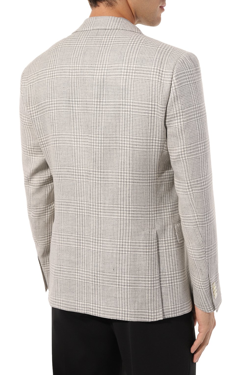 Пиджак из шерсти и льна CORNELIANI, арт. 91X005-3116305, фото 4