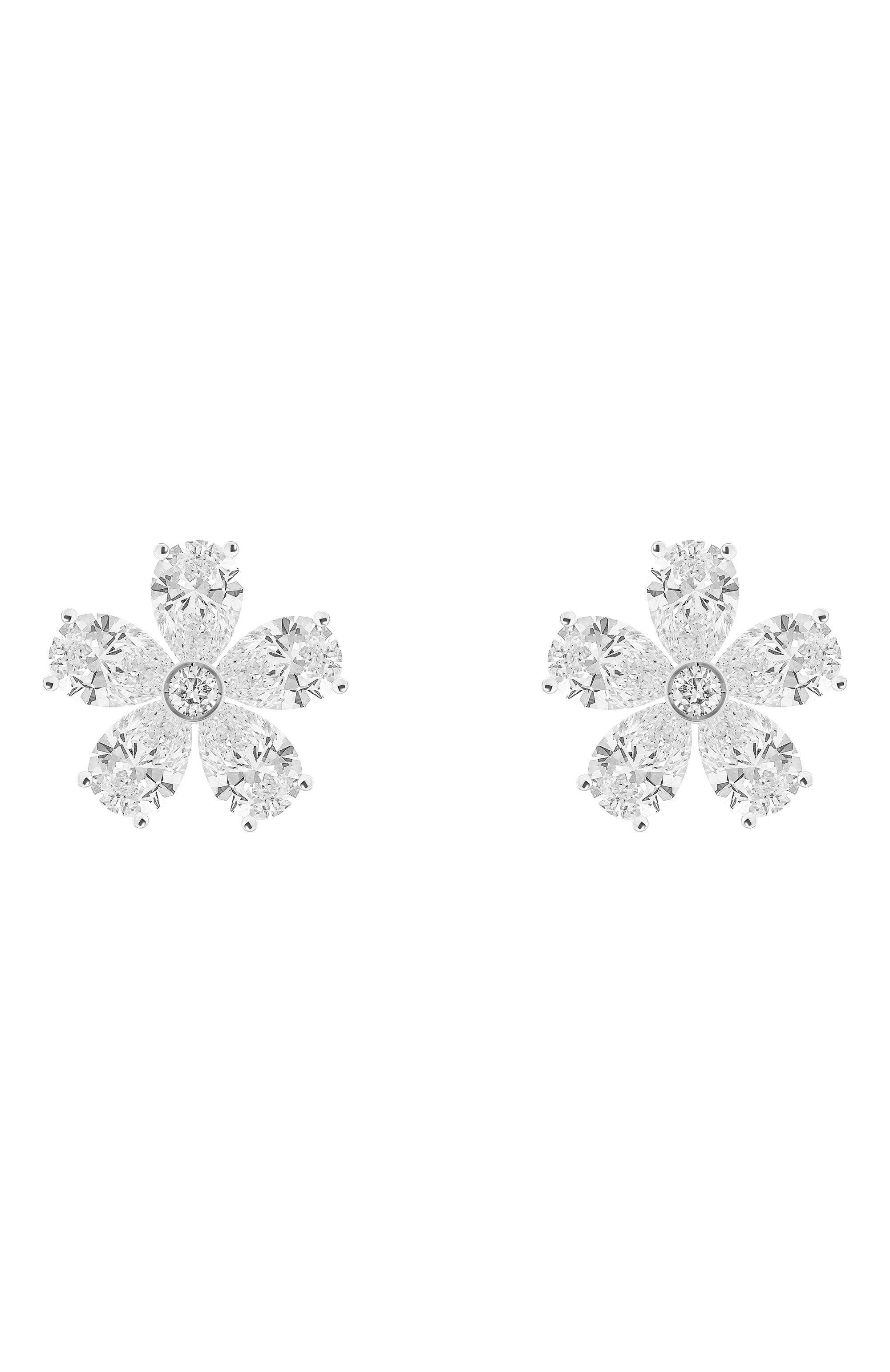 Серьги-гвоздики MERCURY, арт. ME18723/WG/FL0.90, фото 1