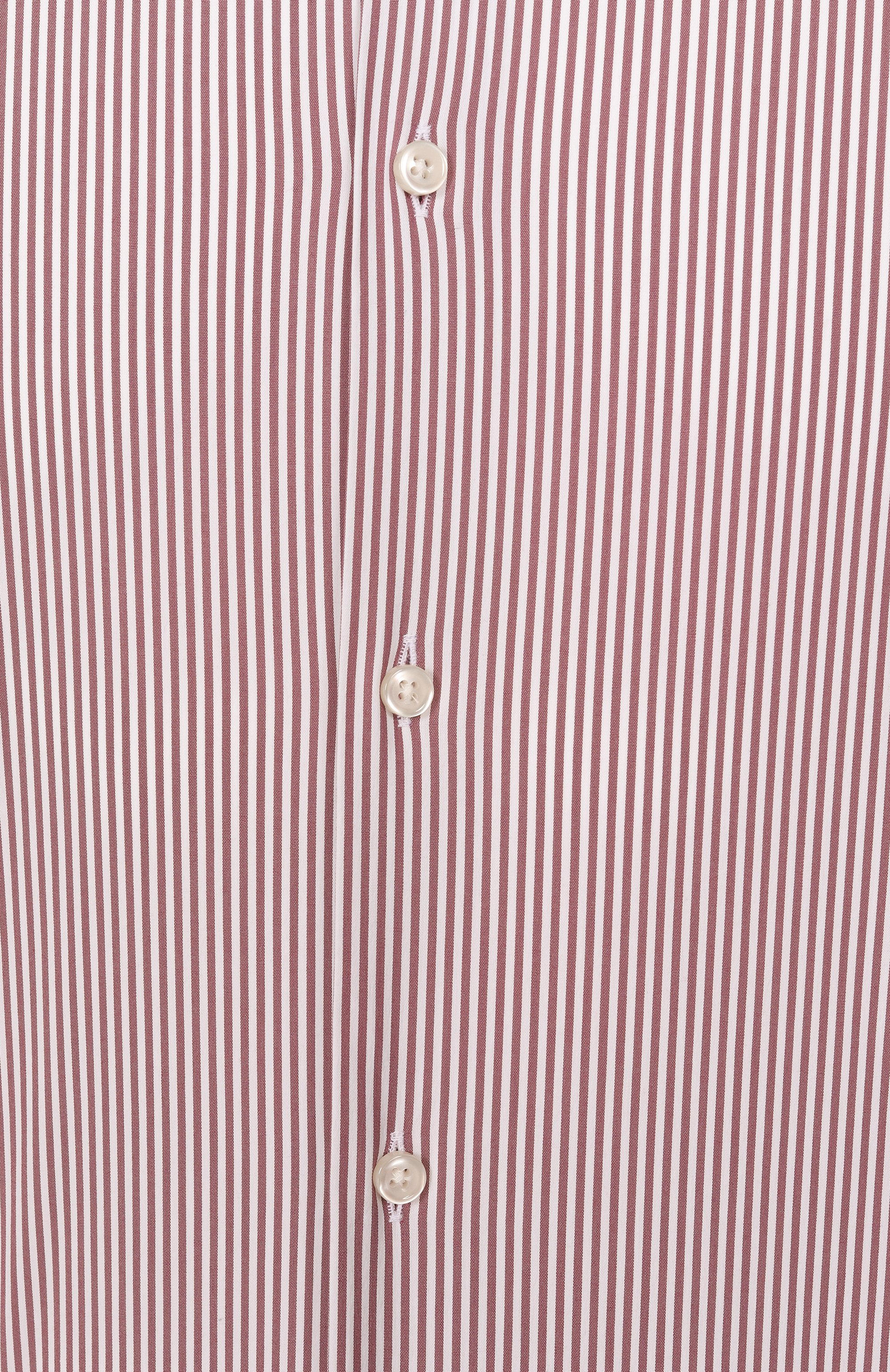 Хлопковая сорочка BOSS бордового цвета по цене 19500 руб., арт. 50533433, фото 6 Хлопковая сорочка BOSS, арт. 50533433, фото 6